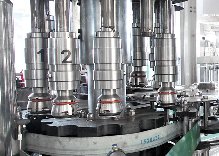 Shaped Cover Juice Drink Filling Machine